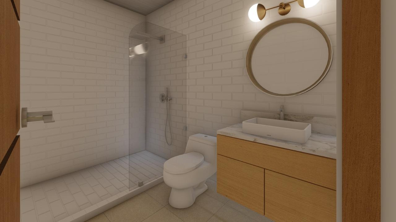 Baño con ducha